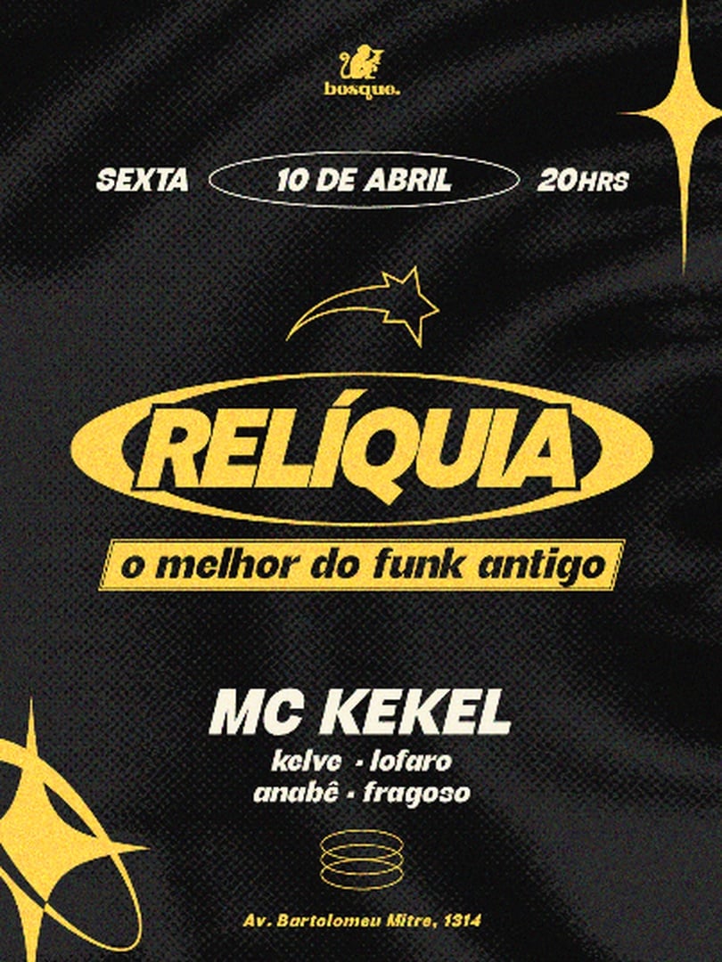 [10/04] RELÍQUIA c/ MC Kekel | Bosque Bar (foto do evento)