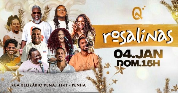 SAMBA DAS ROSALINAS na BATUQ!! (foto do evento)