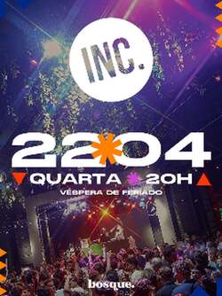 [22/04] Bosque Pré-Feriado | INC (foto do evento)