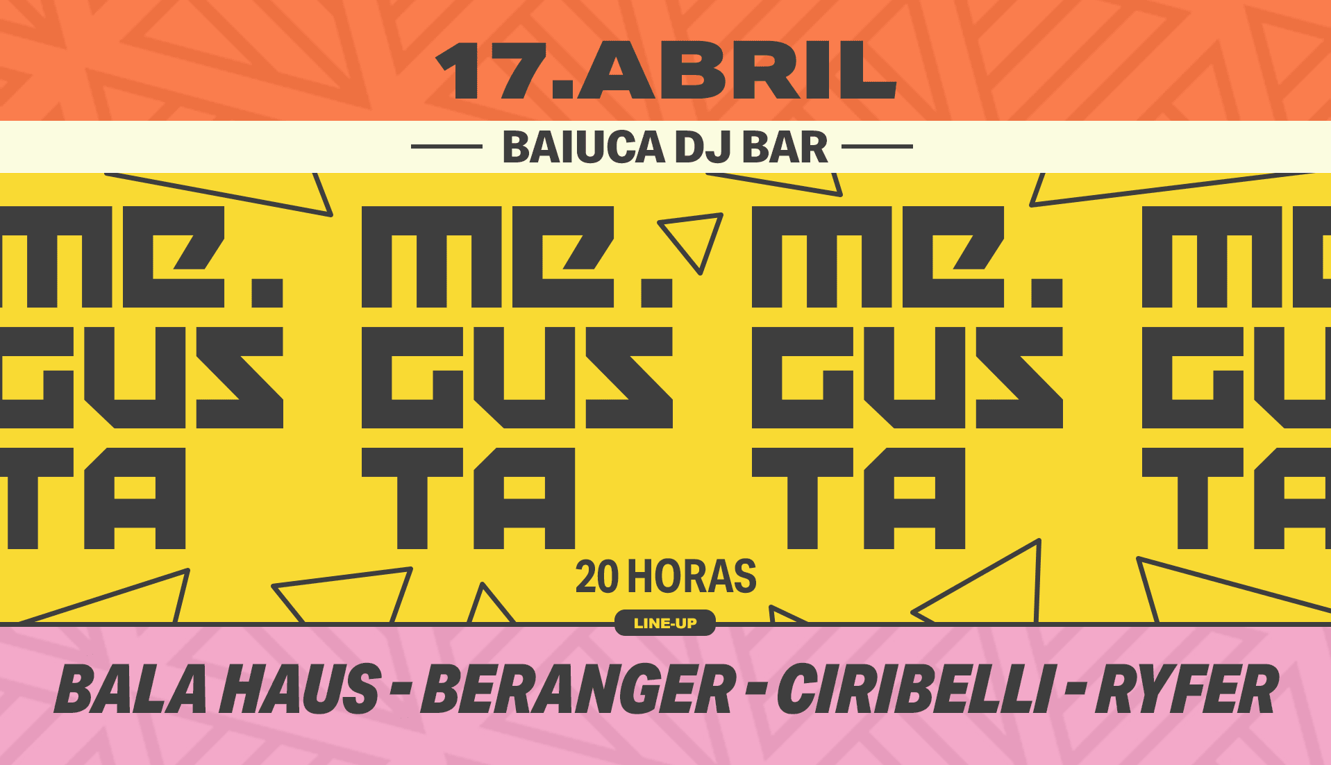 Me Gusta Na Baiúca (foto do evento)