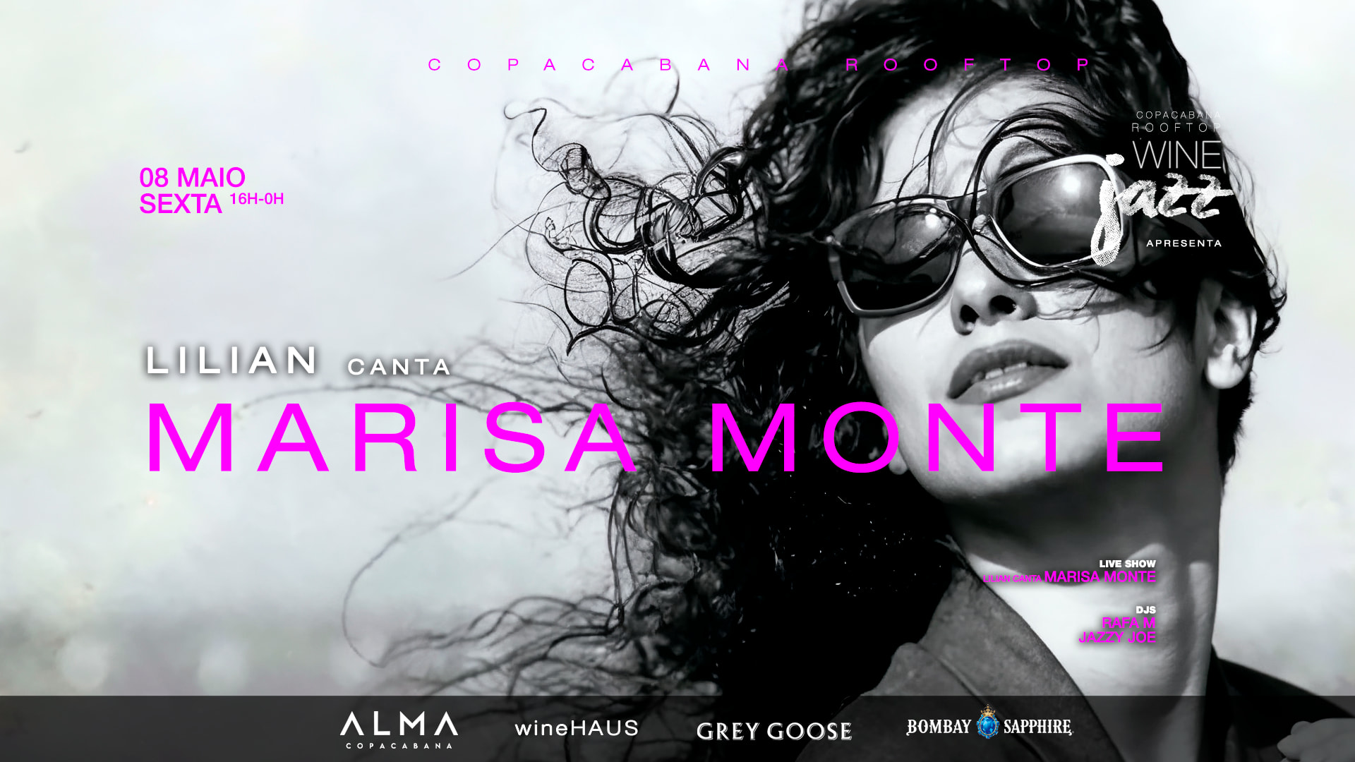 08/05 | Marisa Monte By Liilan | Copacabana Rooftop Winejazz (foto do evento)