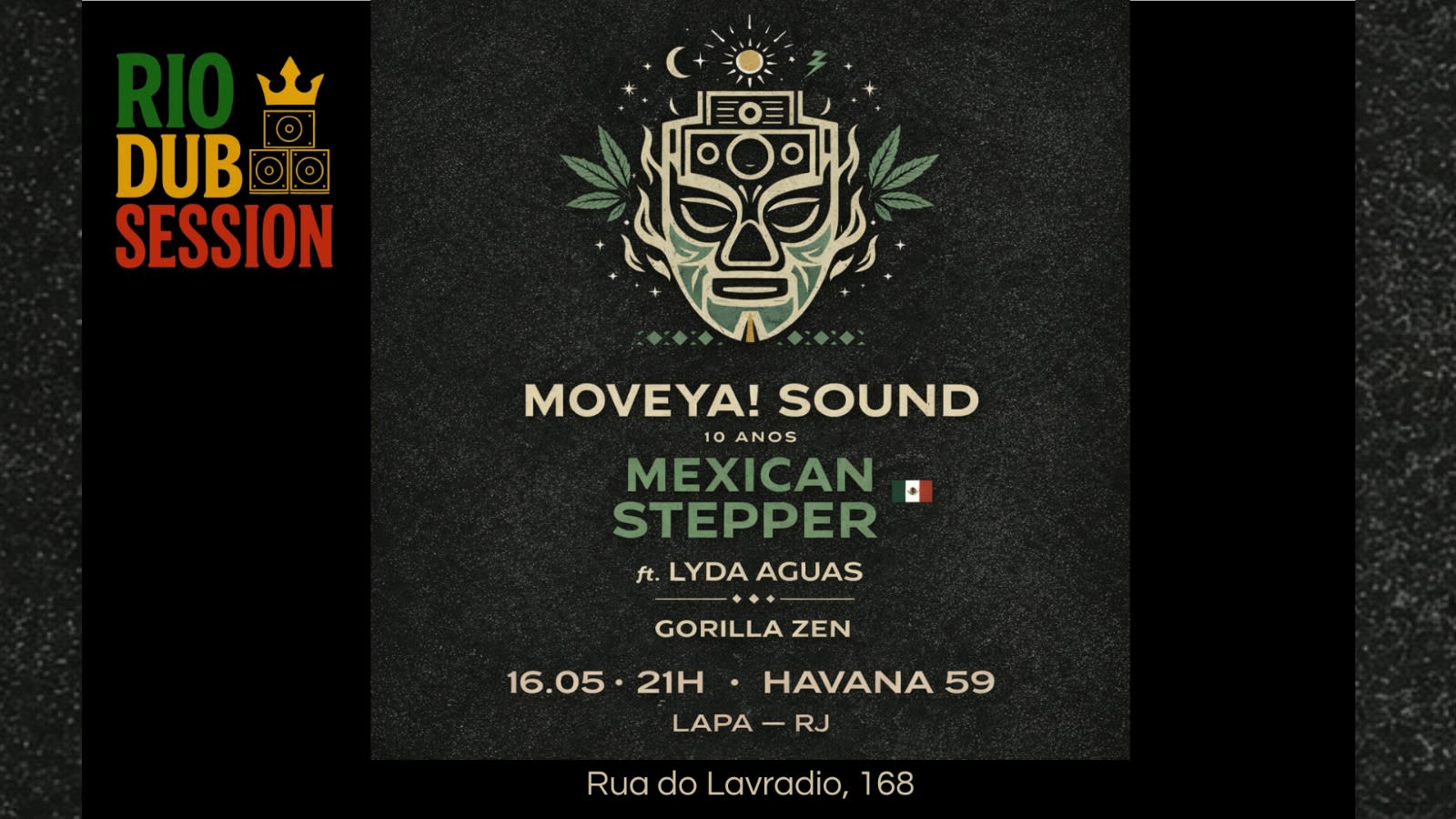Rio Dub Session Convida Mexican Stepper (foto do evento)