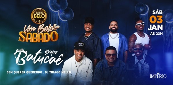 UM BELO SÁBADO APRESENTA: BATUCAÊ (foto do evento)