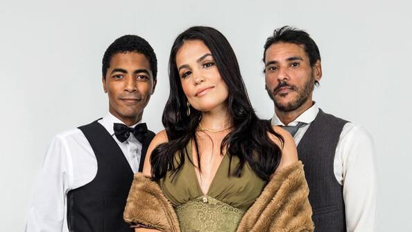 Projeto Barcelona - Uma Homenagem à Freddie Mercury & Montserrat Caballé por  com Thiago Millores, Thuany Schnaider e Alexandre Augusto (foto do evento)