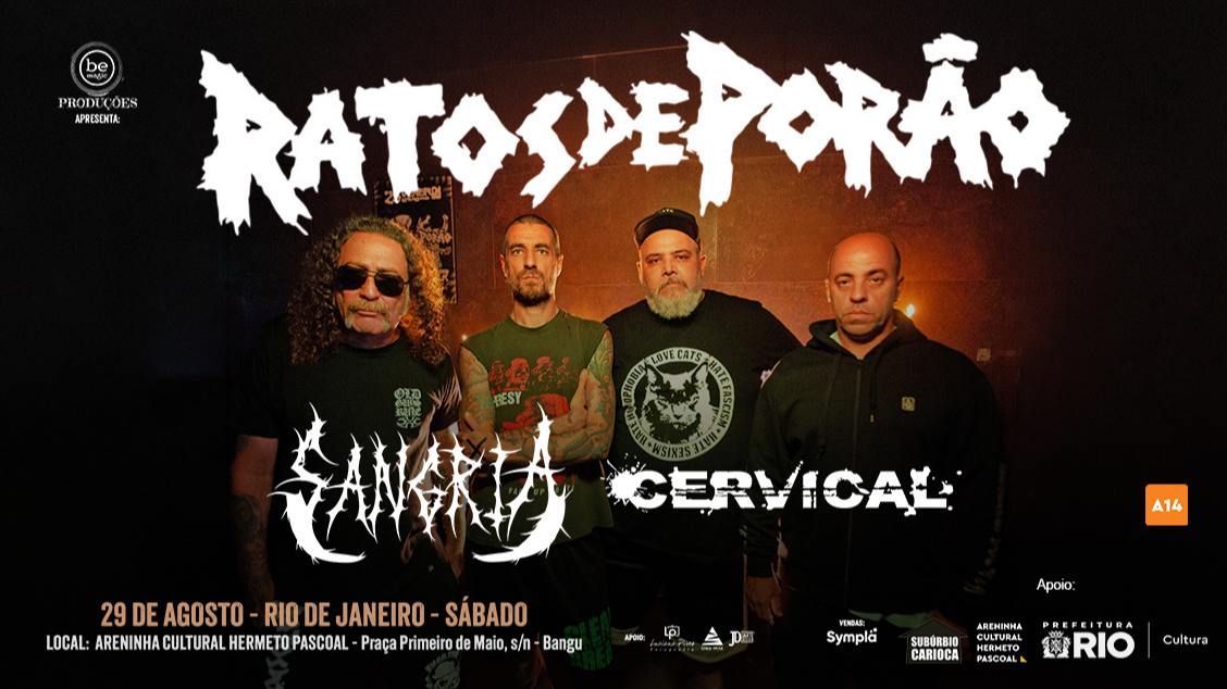 Ratos de Porão em Bangu (foto do evento)