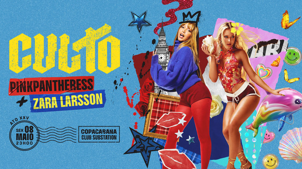 Culto - Pinkpantheress + Zara Larsson (foto do evento)