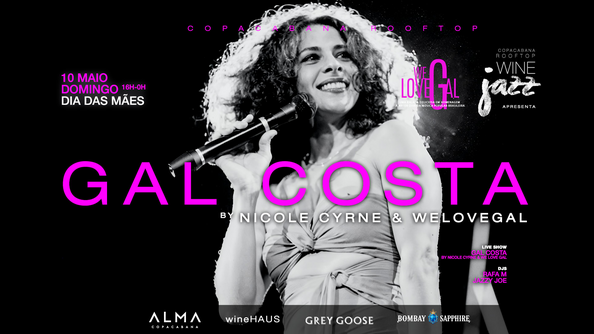 10/05 | We Love Gal | Copacabana Rooftop Winejazz (foto do evento)