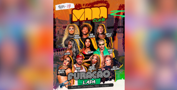Mara Club | Furacão Lapa | Sábado 18 de abril - 23h (foto do evento)