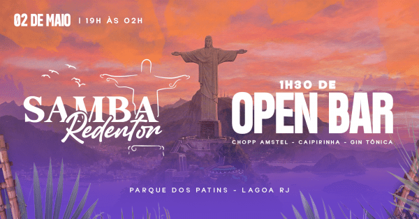 SAMBA REDENTOR - DATA ÚNICA (foto do evento)