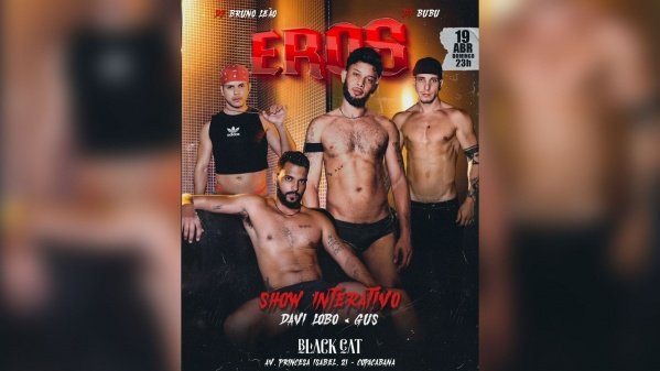 Black Cat: EROS |Domingo, 19 de maio - 23h (foto do evento)