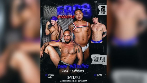 Black Cat: EROS EXXXTRA| Segunda, 20 de maio - 23h (foto do evento)