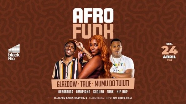 AFROFUNK : Afrobeats, Funk, Hip Hop (foto do evento)