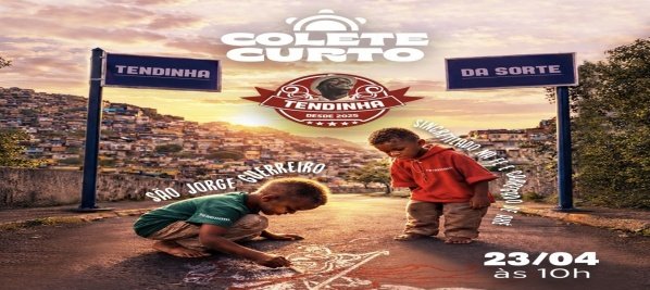 Tendinha pra Jorge (foto do evento)