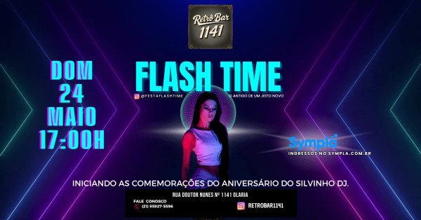 FLASH TIME A FESTA - RETRÔ BAR (foto do evento)