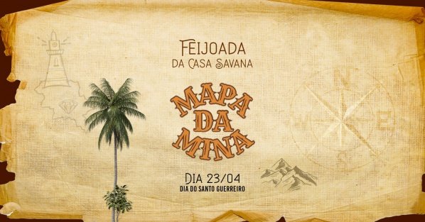 Mapa da Mina - Feijoada de São Jorge (foto do evento)