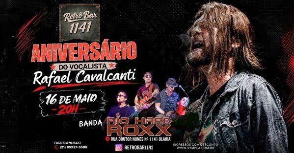 RIO HARD ROXX - RETRÔ BAR 1141 (Aniversário do Rafael Cavalcanti) (foto do evento)