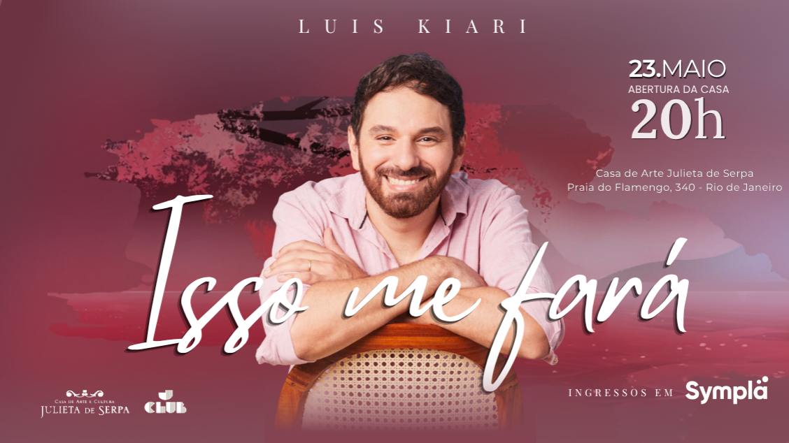 Luis Kiari - Isso me fará (foto do evento)