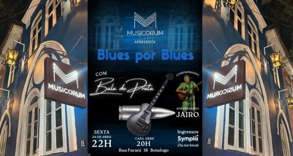 Blues por Blues - Bala de Prata no Musicorum (foto do evento)