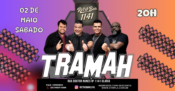 BANDA TRAMAH - RETRÔ BAR 1141 (foto do evento)
