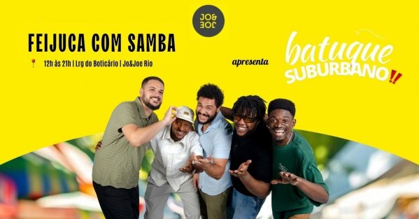 Feijuca com Samba apresenta: Batuque Suburbano (foto do evento)