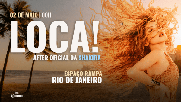 LOCA! After oficial da Shakira! (foto do evento)