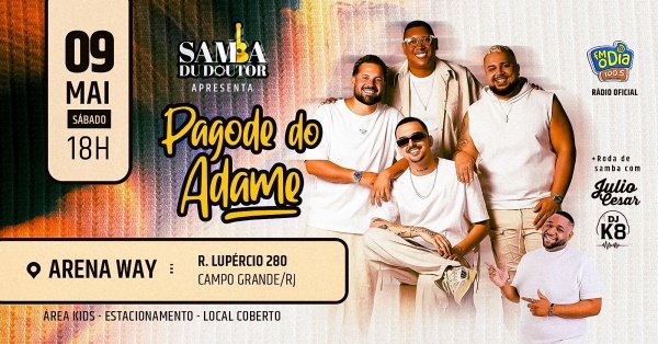 Samba Du Doutor - PAGODE DO ADAME (foto do evento)