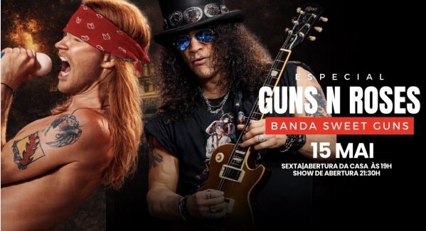 ESPECIAL GUNS N ROSES  -SWEET GUNS (foto do evento)