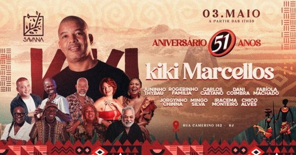 Kiki Marcellos e convidados - Aniversário 51° (foto do evento)