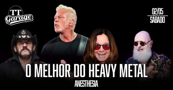 Metallica + o melhor do Heavy Metal - Sábado - 02/05 (foto do evento)