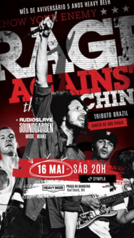 RAGE AGAINST THE MACHINE TRIBUTO BRAZIL + AUDIOSLAVE + SOUNDGARDEN + BANDAS ! (foto do evento)