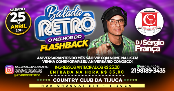 Balada Retrô (foto do evento)