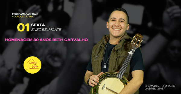 Homenagem Beth Carvalho Enzo Belmonte  e convidados (foto do evento)