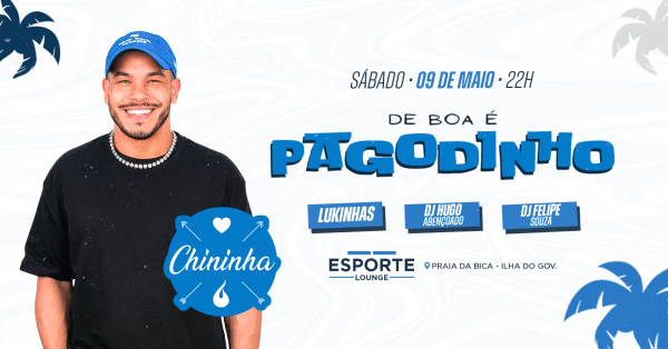 De Boa é Pagodinho | 09MAIO (SAB) | Esporte Clube Jardim Guanabara (foto do evento)