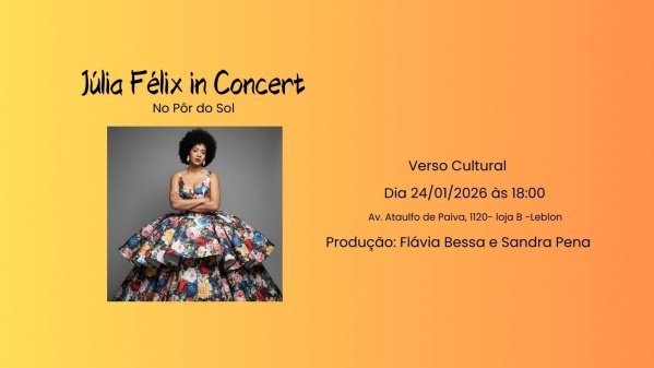 JÚLIA FELIX IN CONCERT - NO PÔR DO SOL (foto do evento)