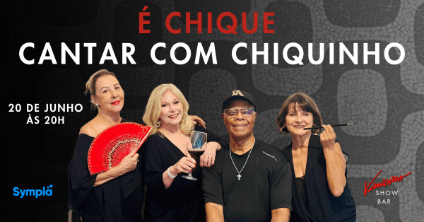 É Chique Cantar com Chiquinho: Célia Jones, Judith Vinhaes e Rosa Amélio (foto do evento)