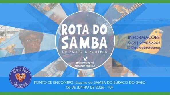 06 JUN - ROTA DO SAMBA encerrando na Feijoada da  Portela (foto do evento)