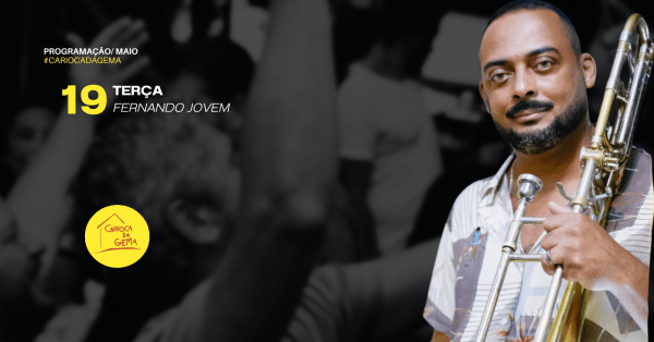 Fernando Jovem e Samba Trombonado (foto do evento)