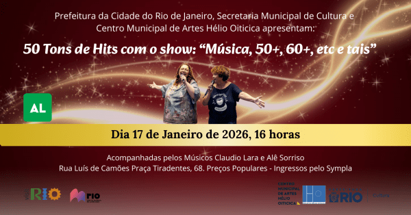 50 Tons de Hits com o show: Música, 50+, 60+, etc e tais (foto do evento)