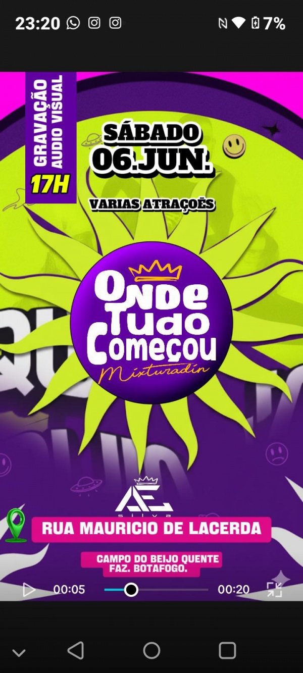 Onde tudo começou (mixturadin) (foto do evento)
