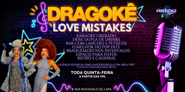 Dragokê Karaokê Na Lapa (foto do evento)