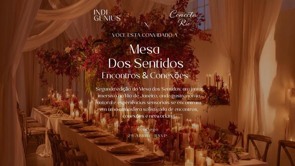 Mesa Dos Sentidos (foto do evento)