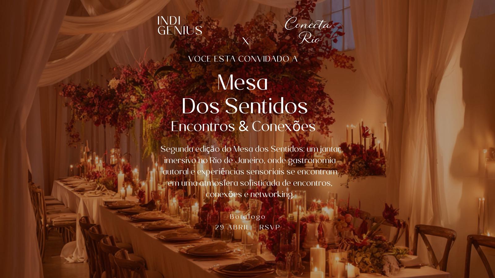 Mesa Dos Sentidos (foto do evento)