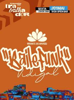 Baile Funk no Mirante do Arvrão (foto do evento)