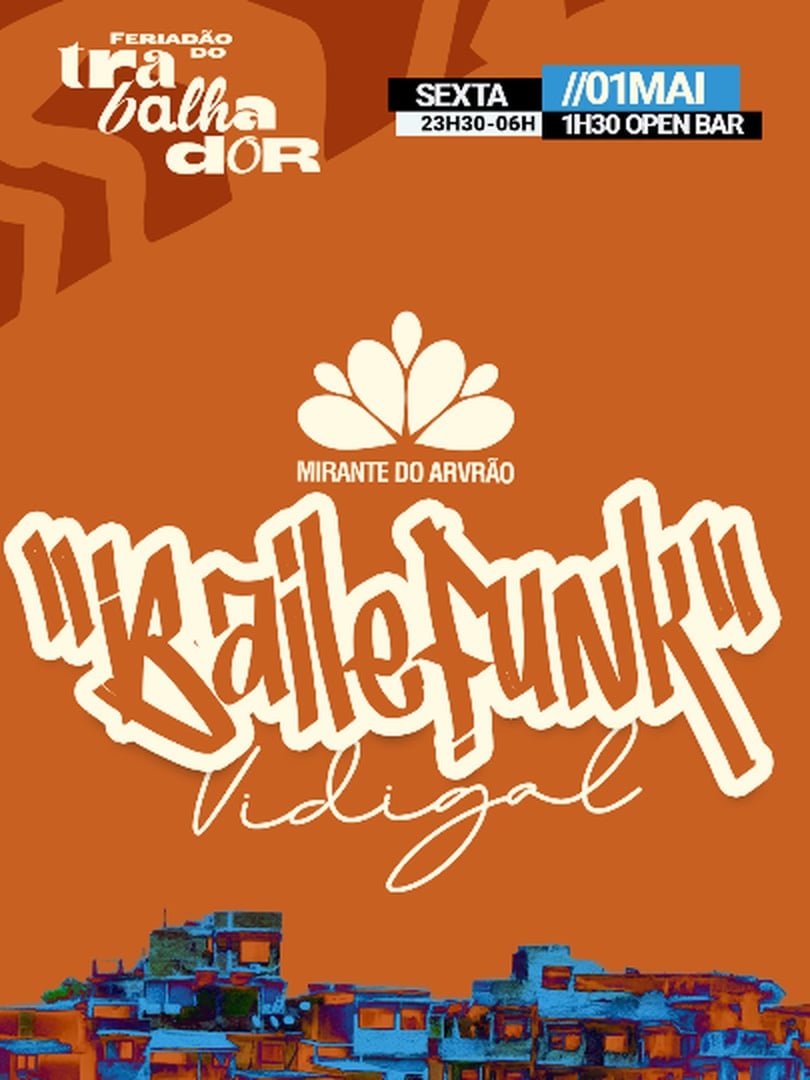 Baile Funk no Mirante do Arvrão (foto do evento)