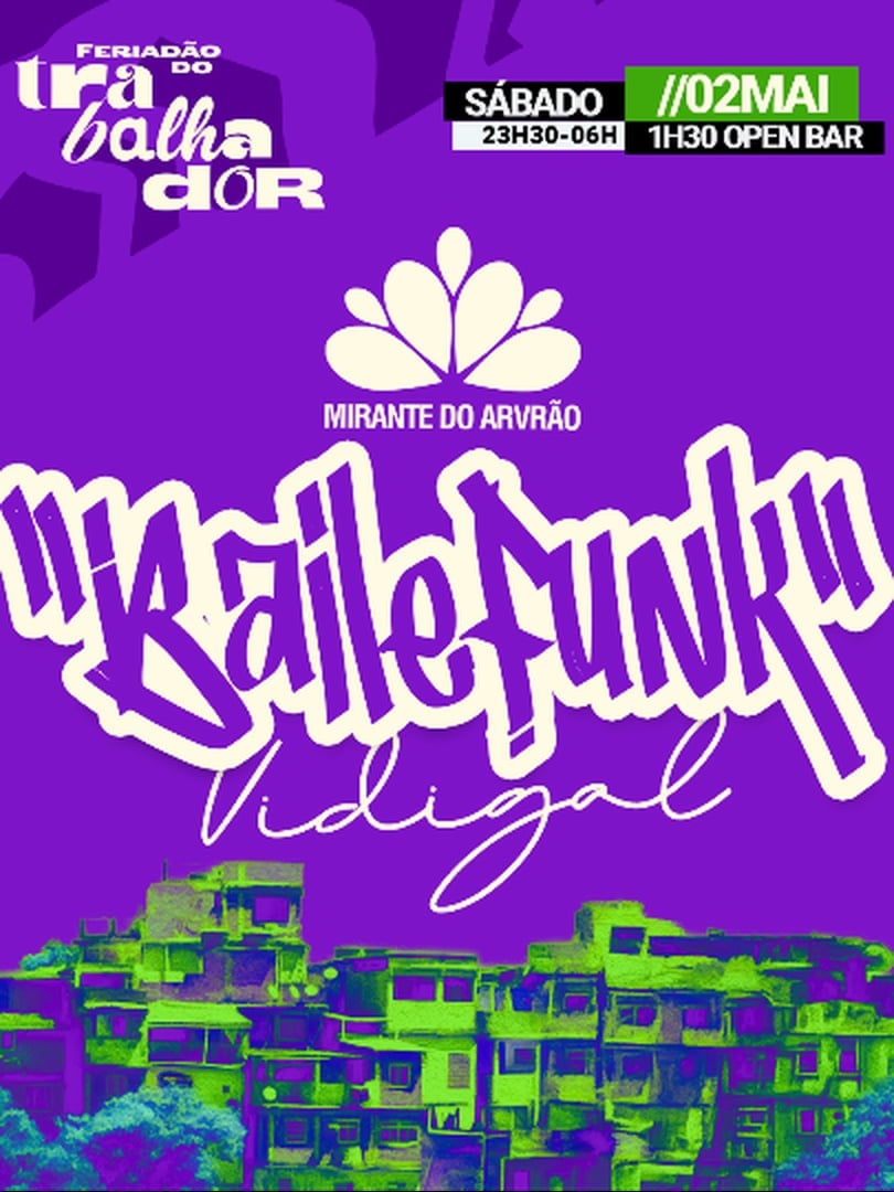 BAILE FUNK no Mirante do Arvrão (foto do evento)