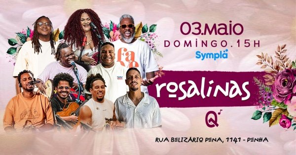 SAMBA DAS ROSALINAS na BATUQ!! (foto do evento)