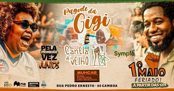 Pagode da gigi no miucab (foto do evento)