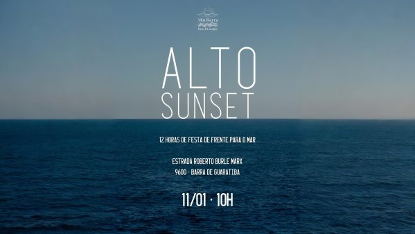 ALTO SUNSET (foto do evento)