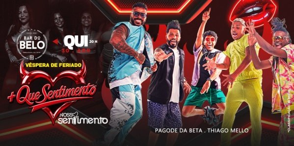 + que sentimento com nosso sentimento (véspera de feriado) (foto do evento)