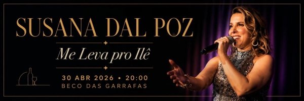 Susana Dal Poz no show "Me Leva pro Ilê" (foto do evento)